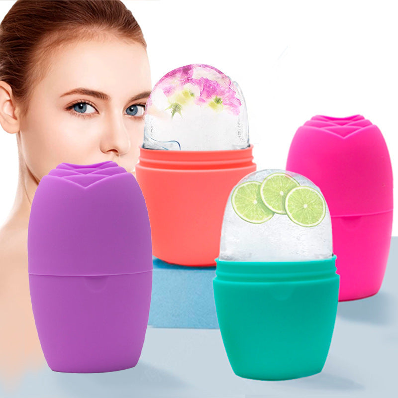 Rose-Shaped Facial Ice Roller
