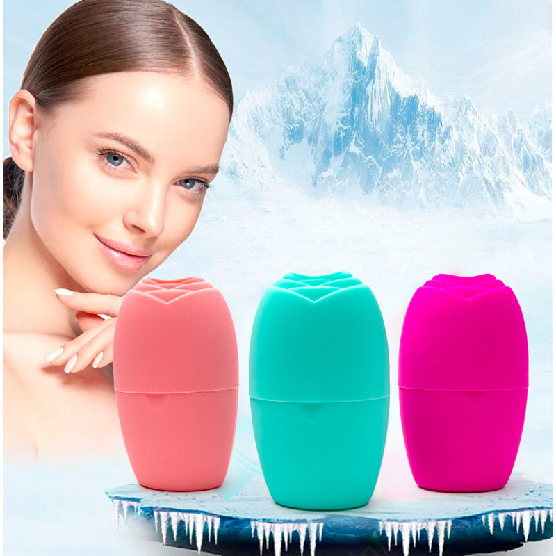 Rose-Shaped Facial Ice Roller